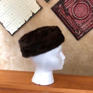 Vintage Mink Fur Cap